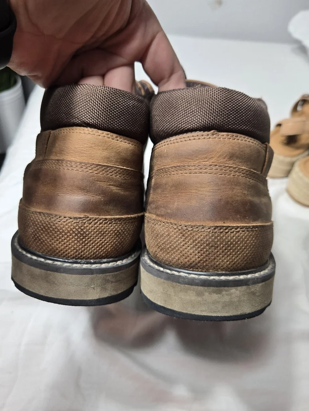 Dunham Byrne WP Chukka CJ0853 Mens Brown Extra Wide 4E Chukkas Boots Sz 12